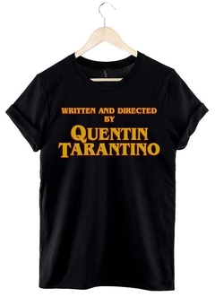 Remera Quentin Tarantino (Negro) - comprar online