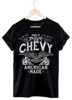 Remera Chevrolet (Negro)