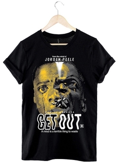 Remera Get Out (negro)