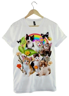 Remera Gatos Cute Kittens