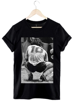 Remera Diego Maradona (Negro)