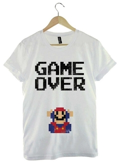Remera Game Over - Mario
