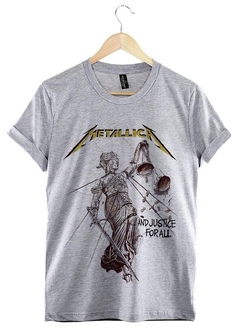 Remera Metallica And Justice For All - comprar online