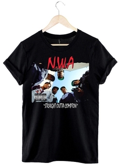 Remera N.W.A (negro)