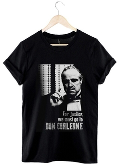 Remera Don Corleone (Negro)