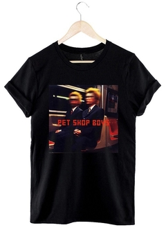 Remera Pet Shop Boys (negro)