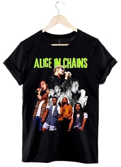 Remera Alice in Chains (Negro)