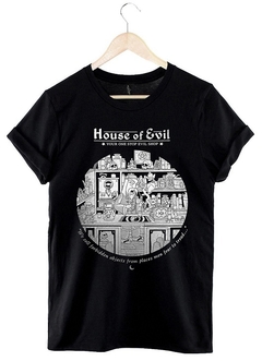 Remera House of evil (Negro)