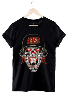 Remera Slayer (Negro)