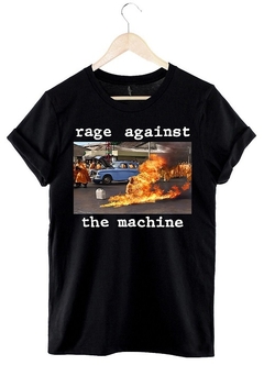 Remera Rage Against the Machine (Negro)