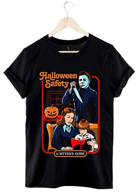 Remera Halloween (negro)