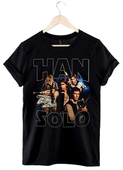 Remera Star Wars Han Solo (Negro)