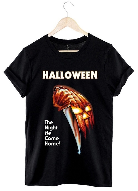 Remera Halloween (Negro)