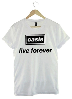 Remera Oasis Live Forever