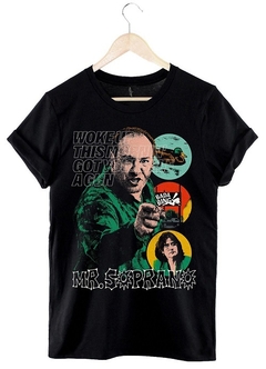 Remera Sopranos (Negro)