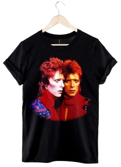 Remera David Bowie (Negro)