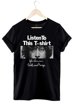 Remera Lennon (negro)