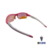 Óculos de sol Colin rosa com detalhe branco - comprar online