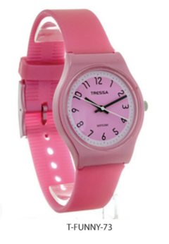 FUNNY - 073 Reloj Silicona Fucsia