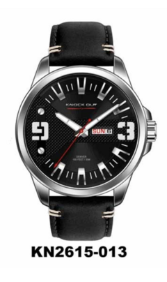 KO 2615-013 Reloj Caballero (Malla Cuero Negro)