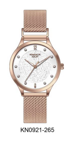 KO Reloj 0921-265 (Rose con Glitter)