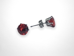 31960-8RO (8mm) Aros Cubic Rojo Acero Quirúrgico