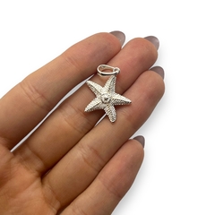 2.6 gr Dije Estrella de Mar Plata Italiana en internet