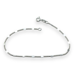 1 gr Pulsera de Diseño Premium Plata Italiana - comprar online