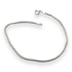 1.2 gr Pulsera Finita Plata Italiana - comprar online