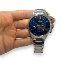 Reloj Festina Hombre F20343 Cronografo - Fondo Azul Acero Agente Oficial - comprar online