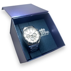 Reloj Festina Hombre F20560 Cronografo - Fondo Blanco Acero Agente Oficial - comprar online