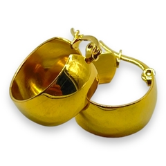 3613-DO Aros Argollas (20mm) Acero Dorado - comprar online