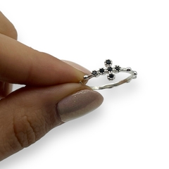 ART 58 Anillo Rosario Vasco Variedad de Colores Plata 925