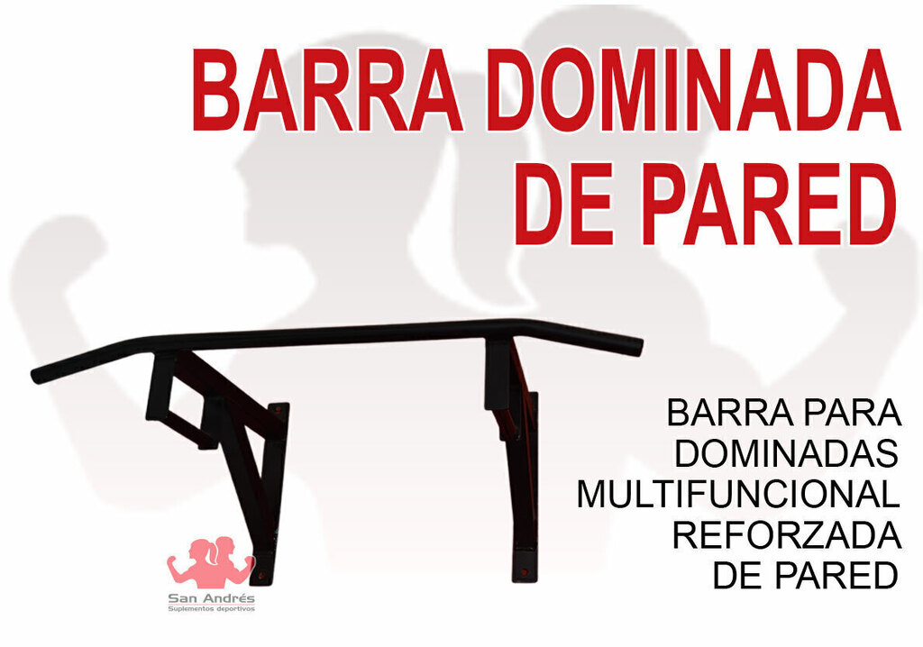 Barra Dominadas Pared - Barra de Dominadas Multifuncional - Barra