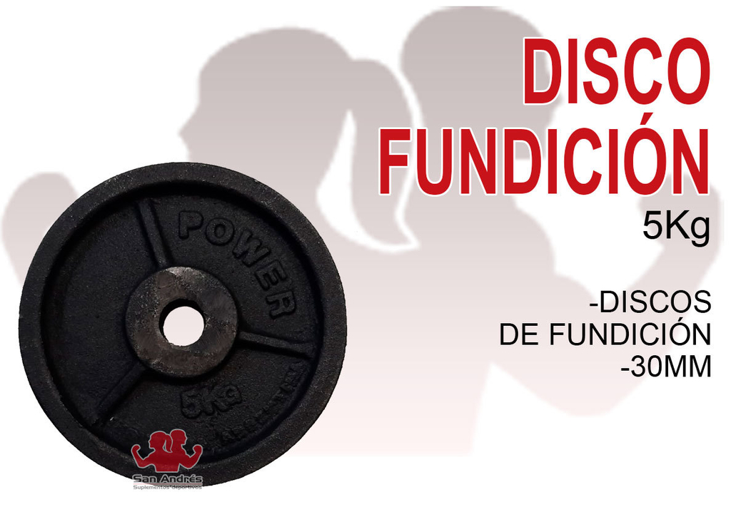 Disco de fundición x 5 kg