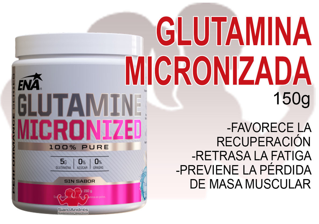 Glutamina micronizada (150gr) - ENA Sport