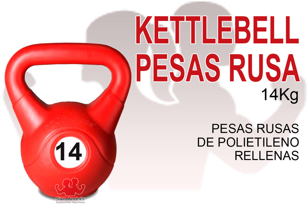 Pesa Rusa Kettlebell 8kg  KFIT - Soluciones deportivas para todos