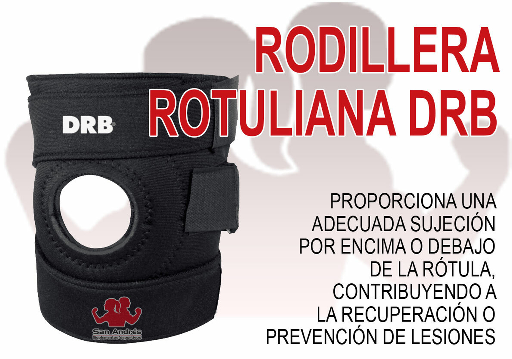 Rodillera con Refuerzo Rotuliano (Ajustable) – Equipos Médicos y  Medicamentos DELHERS, S.A