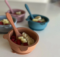 Bowl Osito con sopapa (silicona) - comprar online