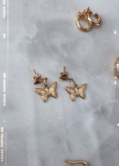Aros Butterfly Gold - comprar online