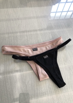 Set #6 Black + Nude. Basic panties & baby panties - comprar online