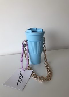 Cup Holder Sky & Gold (vaso + porta vaso con cadena) en internet