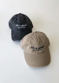 Life is Good Hat Wash (dos colores)