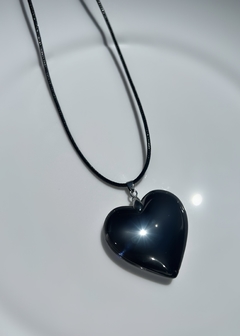 Black Corazón Necklace