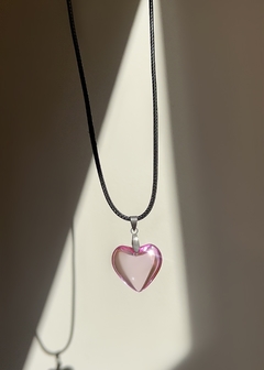 Pink Corazón Necklace