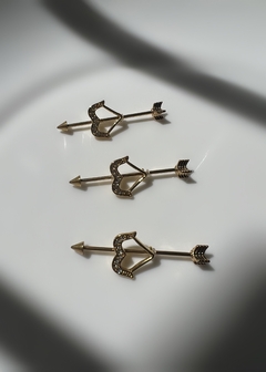 Aro Súper Gold Cupido Necklace (piercing individual)