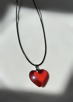 Red Corazón Necklace (corazón) - comprar online