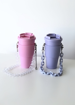 Cup Holder Pink + Cristal