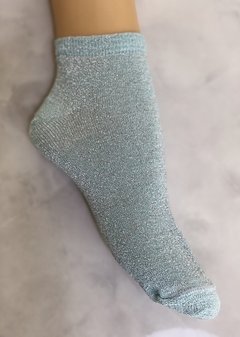 Glitter Socks Silver