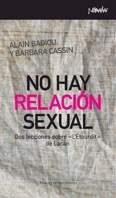 NO HAY RELACION SEXUAL.BADIOU, ALAIN